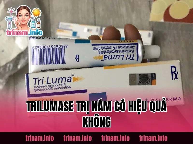 Trilumase Trị Nám Có Hiệu Quả Không