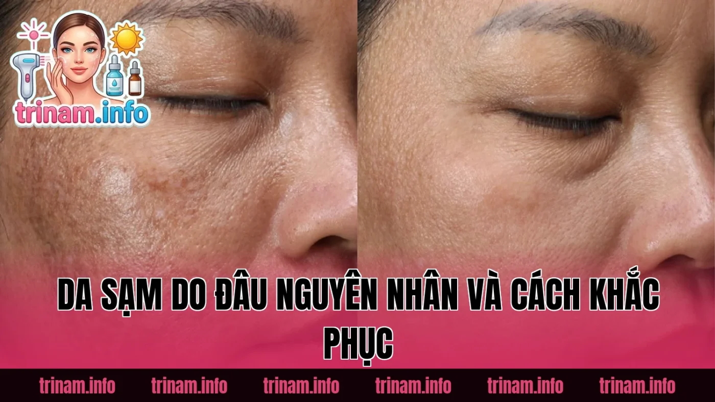 Da Sạm Do Đâu Nguyên Nhân Và Cách Khắc Phục