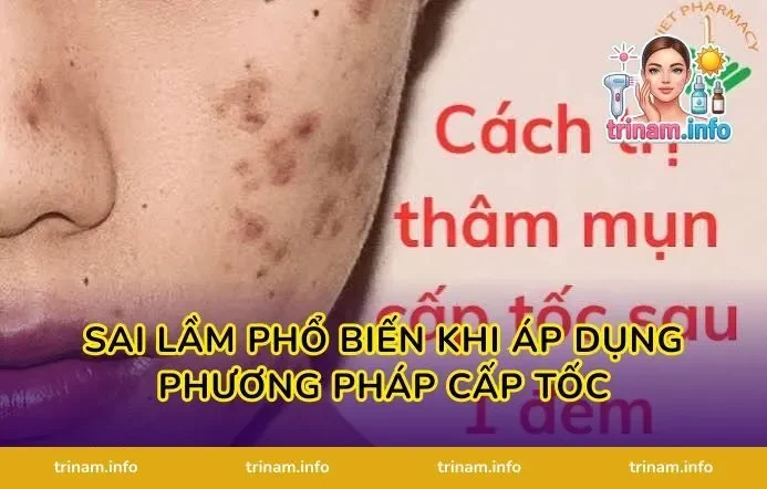 Sai lầm phổ biến khi áp dụng phương pháp cấp tốc