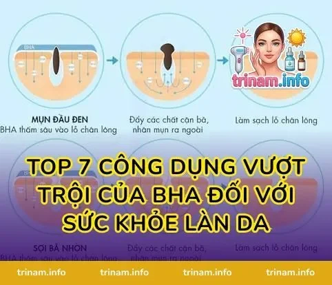Top 7 công dụng vượt trội của BHA đối với sức khỏe làn da